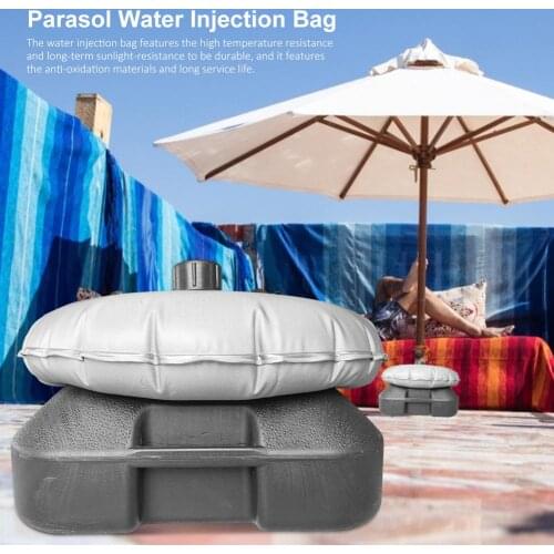 Outdoor Umbrella Filled Holder Parasol Water Injection Bag Umbrella Filled Holder For Outdoor Leisure Sun Shelter Accessory 220g