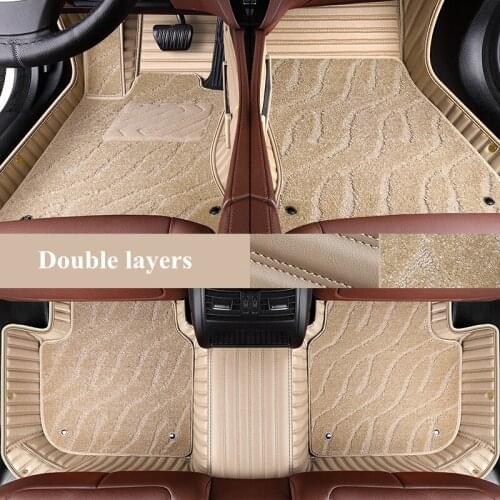 Top quality! Custom special car floor mats for Mercedes Benz E 300 400 450 Coupe C238 2021-2017 waterproof double layers carpets