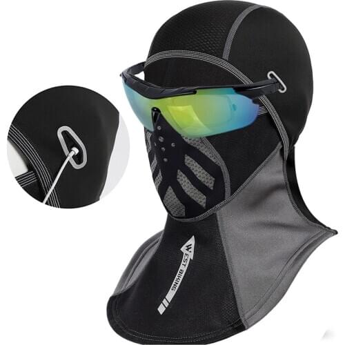 Winter Windproof Hiking Caps Men Warm Thermal Fleece Balaclava Face Beanies Ski Bike Motorcycle Neck Warmer Helmet Hat