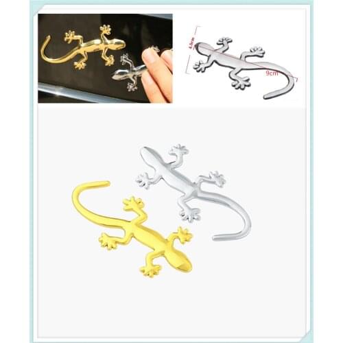 3D Auto Motorcycle Styling Applique Car Sticker Animal Gecko for Volkswagen vw 07 EOS 2.0 TF Phaeton 6.0 EOS 2.0 FS Touareg