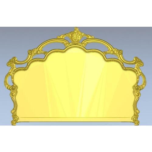 3d model relief for cnc in STL file format Panno headboard