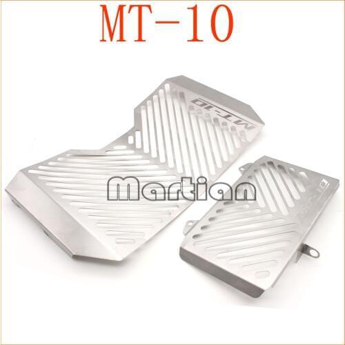 For YAMAHA MT-10 MT10 2016-2017 Motorcycle Accessories Radiator Grille Guard Cover & Oil Cooler Guard Cover