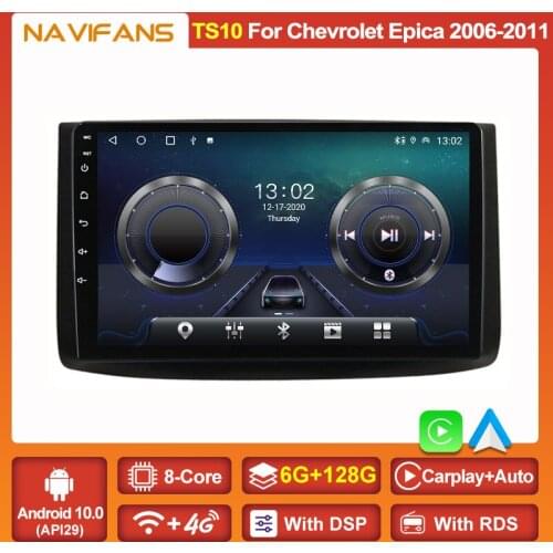 Dsp IPS Carplay Android 11 For Chevrolet Lova Captiva Gentra Aveo Epica 2006-2011 Multimedia Car DVD Player Navigation GPS Radio