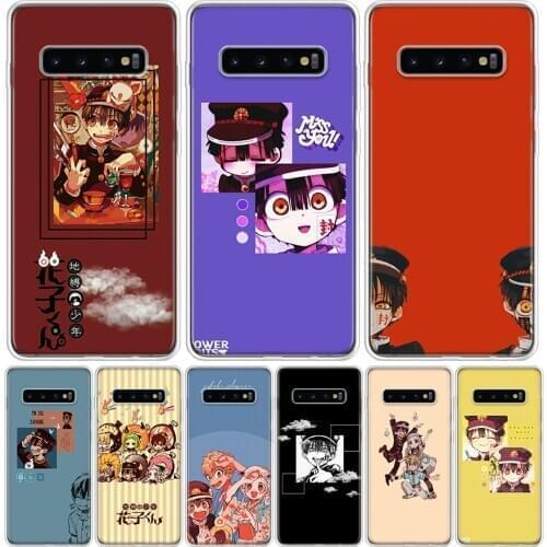 Anime Toilet-Bound Hanako-kun Phone Case for Samsung Galaxy S10 S20 Ultra Note 10 9 8 S9 S8 S7 J4 J6 J8 Plus Lite + Popular Cove