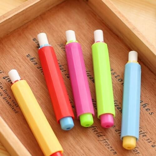 2PCS Health Non-toxic Chalk Holder Chalk Clip Colourful Chalk Holders Clean Teaching Hold for Teacher Children Kawaii Stationery