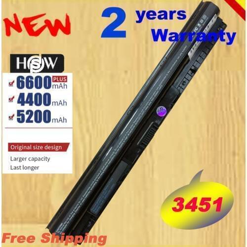 HSW 14.8V 40WH Laptop Battery K185W M5Y1K For DELL Vostro 3451 3458 3551 3558 V3458 V3451 N3558 N5558 WKRJ2 GXVJ3 fast shipping