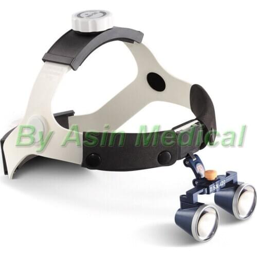New arrival dental loupes Medical magnifier 2.5/3.5 times head-mounted bi-directional spiral magnifier