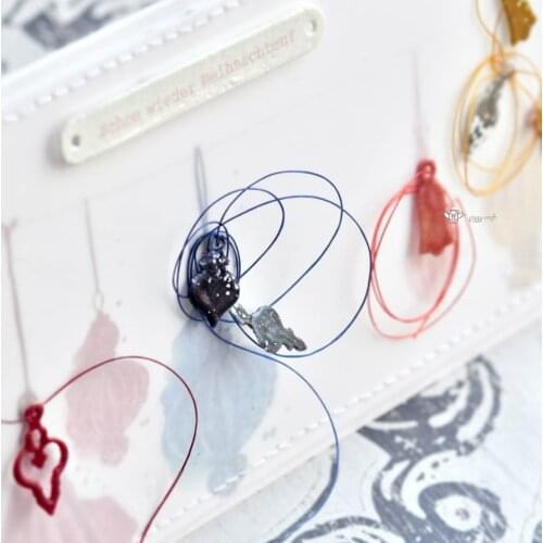 Mmao Crafts Metal Steel Cutting Dies New Chain tag decoration Stencil For DIY Scrapbooking Paper/photo Cards Embossing Dies