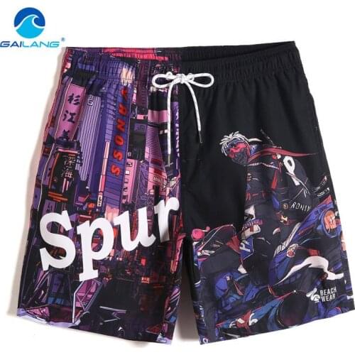 Gailang Brand Men Boardshorts Swimwear Activewear Shorts Casual Jogger Bermuda Bottoms Mens Beach Quick Drying Swimsuits Trunks