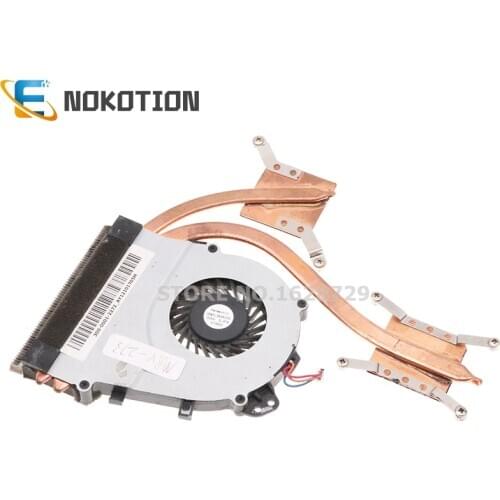 NOKOTION MBX-273 MBX-276 Radiator For SONY Vaio SVE14 SVE14135YCW laptop CPU GPU cooling heatsink with fan heater cooler