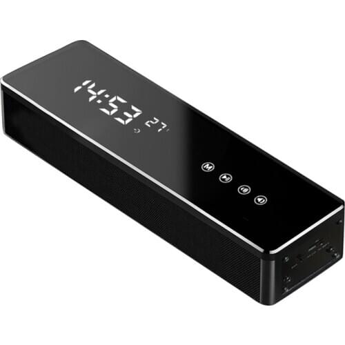 2020 New X2 Dual Speaker Wooden Bluetooth Speaker Convenient High Power Subwoofer Computer Wireless Audio