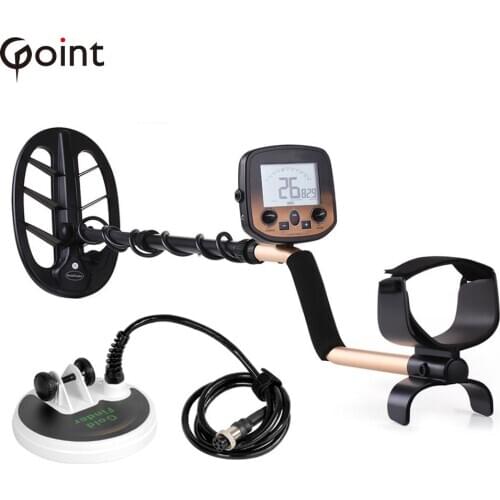 Underground Metal Detector LCD Display High Sensity Treasure Hunter Finder Professional SPYONWAY Gold Bug Finder With 2 Coils