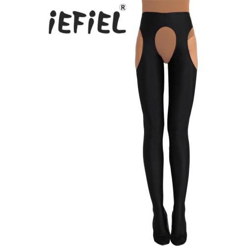 Sexy Women Lingerie Hollow Out Open Crotch Long Stockings Stretchy Suspender Pantyhose Tights Bodystockings Sleepwear Clothes