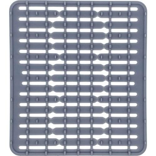 Silicone Sink Mat Heat-resistant And Washable Multifunctional Drain Mat Non-slip Insulation Storage Mat Kitchen Gadget