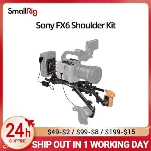 SmallRig Two-handed Shoulder Kit For Sony FX6 compatible with the original trigger grip 3459