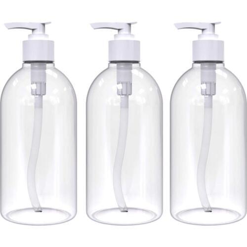 1PcsPortable Travel Bottle 500ml Plastic Bottles for Travel Sub Bottle Shampoo Cosmetic Lotion Container Pump Bottles Dispens