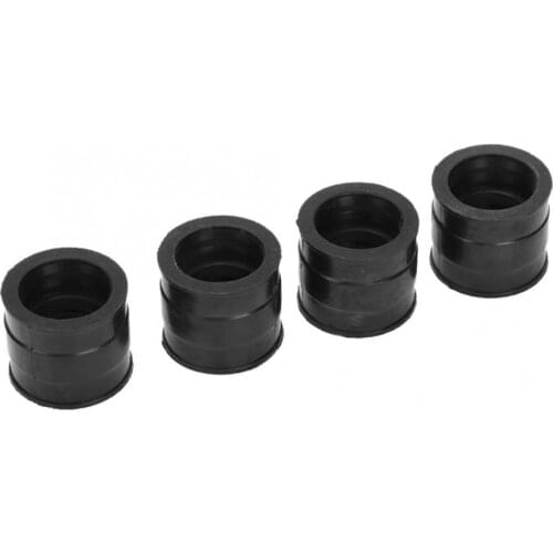 4pcs Motorcycle Carburetor Interface Insulator Intake Boot Adapter 16211-323-000 Fits for Honda CB550 Four 550 1974