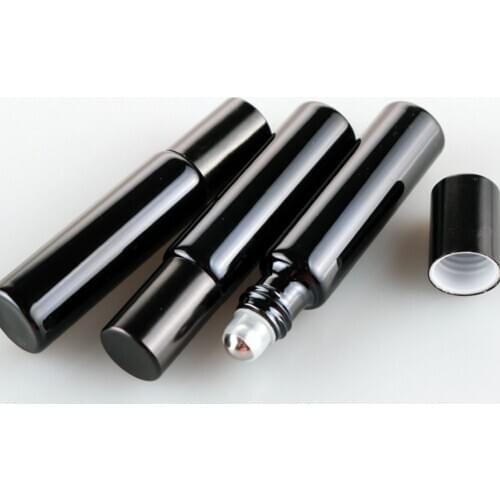 7 Pcs 5ml/10ML Empty Perfume Glass Roll On Bottle Essential Oil Roller Bottles Portable Mini Bottle