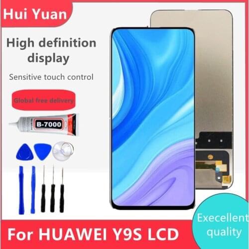 For Huawei Y9S LCD Display Digitizer Assembly Touch Display Apply to Huawei Y9 s STK-L21 STK-LX3 STK-L22
