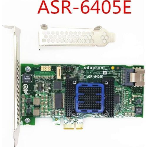 Microsemi PMC Adaptec RAID 6405e P/N:2270800-R ASR-6405E 8-Port 6Gb/s PCI-E 2.0 X8 Controller SAS Card