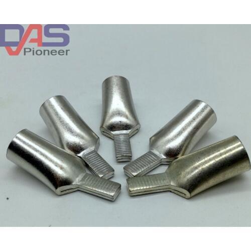 Copper Tin Plated Circuit Breaker Plug In Pin-Shaped Cable Wire Lug Insert Needle Naked Crimp Terminal