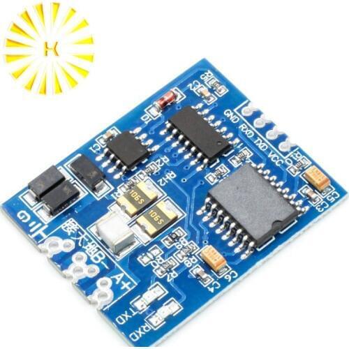 TTL to RS485 Module RS485 Signal Converter 3V 5.5V Isolated Single Chip Serial Port UART Industrial Grade Module