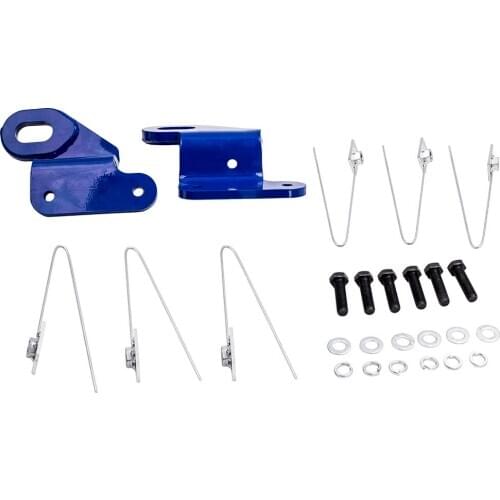 Rated Recovery Heavy Duty Tow Point Kits For Mitsubishi Triton ML MN 4WD Ute / Dual Cab 2006 2007