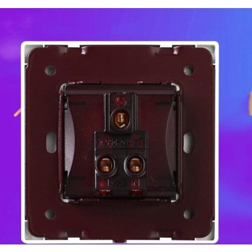 R58C USA Wall Power Outlet Socket Plug Adapter Charger 15A Single Socket American Standard