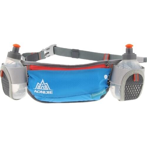 Men Women Outdoor Sport Nylon Waist Bag for Traveling Running Hiking Cycling