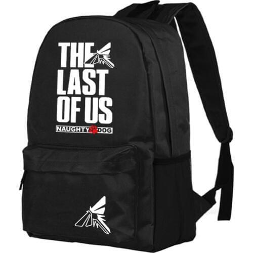 New game The Last of Us Backpack Fashion Oxford SchoolBag Unisex