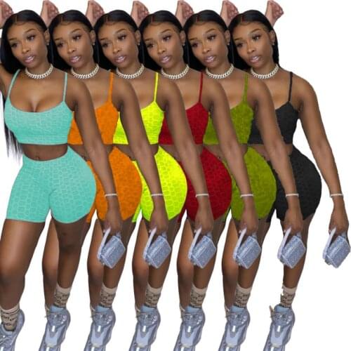 2021 New Arrival Knit breathable fitness casual suit sports fitness suit women two piece set