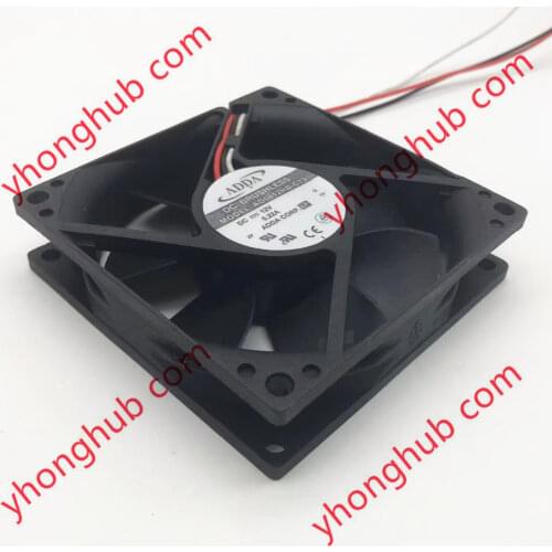 ADDA AD0812HB-C73 DC 12V 0.22A 3-wire 80x80x20mm Server Cooling Fan