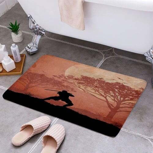 Ghost Of Tsushima 3D Print Doormats Rectangle Non-Slip DoorMat Bedroom Kitchen Entrance Print Door rugs Dropshipping