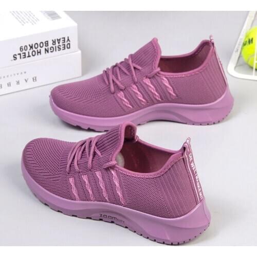 Spring autumn cloth shoes women breathable soft sole non slip women sneakers sports shoes Outdoor Sport platform Shoes