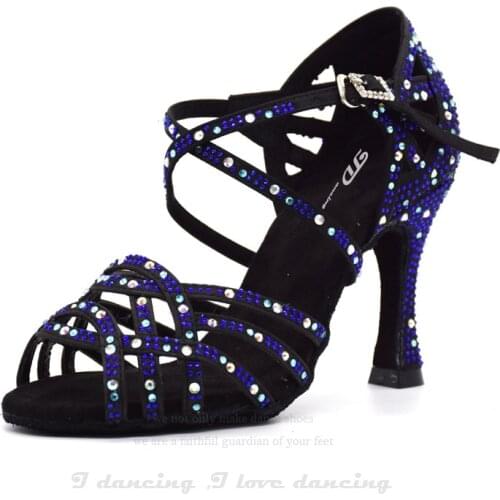 Womens Sandals 2021 Women Salsa Shoes Latin Dance Shoes For Women WomenS Evening Shoes Bride shoes IDancing