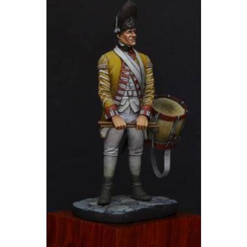 1/32 54mm Drummer 27th Infantry 54mm toy Resin Model Miniature resin figure Unassembly Unpainted