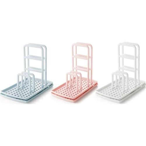 1Pcs Non-slip Sink Accessories Sponges Holder Water Drain Plastic Drain Drying Rack Storage Organizer Multi Purpose