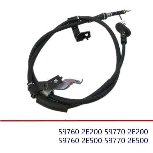 597602E200 597702E200 2PCS Parking Brake Cable LH+RH for hyundai Tucson 2004-2010 597602E500 597702E500