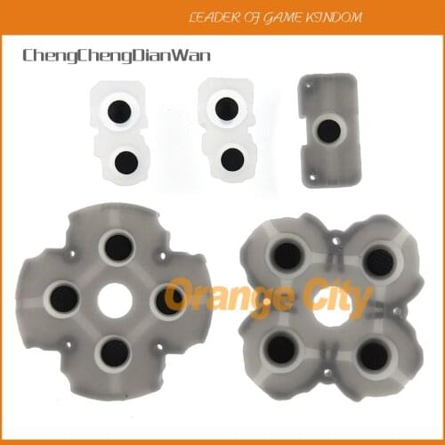 30sets For Sony Playstation 5 PS5 Controller Conductive Silicone Rubber Buttons pad sets for Game Replacement Repair Parts