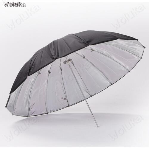 75 "reflective umbrella 1.85m 16 column Studio umbrella shooting reflective umbrella black silver reflective umbrella CD50 T02