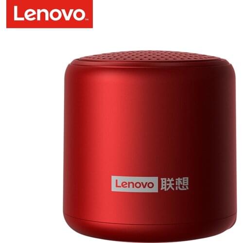 Lenovo L01 BT5.0 Wireless Speaker Portable Lightweight Speaker with Mic/IPX5 Waterproof/HD Voice Call/HiFi Stereo Sound Speaker