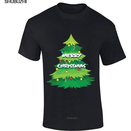 Mens Christmass Tree Boys Novelty Singlet Cotton Tee Gift Party Festival T Shirt Cartoon t shirt men New shubuzhi tshirt sbz8518