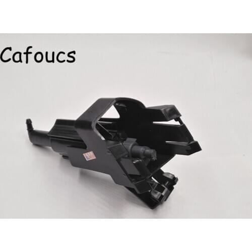 Cafoucs Car Front Bumper Headlight Headlamp washer Spray Jet Nozzle For Nissan Qashqai J10 2007 2008 2009 2010