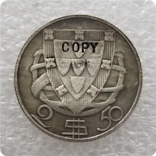 PORTUGAL 2$50 ESCUDOS 1937 COIN COPY commemorative coins-replica coins medal coins collectibles