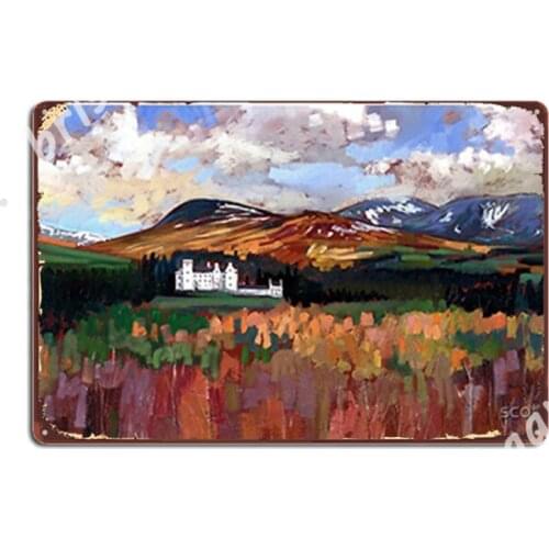 Blair Castle Metal Signs Wall Decor Decoration Club Bar Wall Cave Tin sign Posters