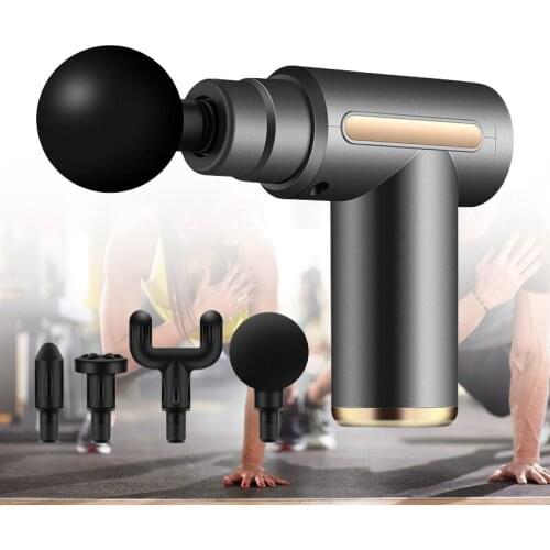 New Massage Gun Multifunctional Mini Electric Portable Muscle Meridian Health Sports Fitness Equipment Fascia Gun Pain Relief