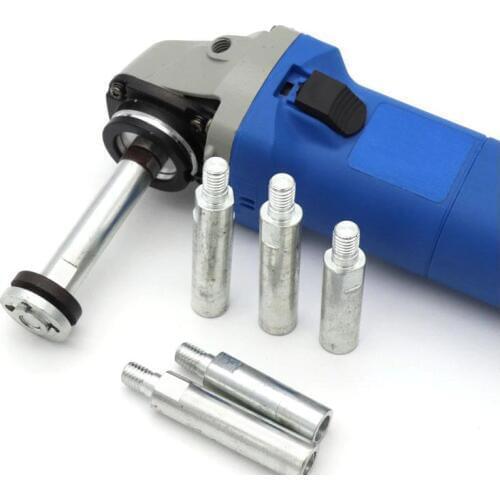 M10 M14 Adapter Converter Connection Extended Rod Extender For Car Polisher Wet Grinder Angle Length Bar