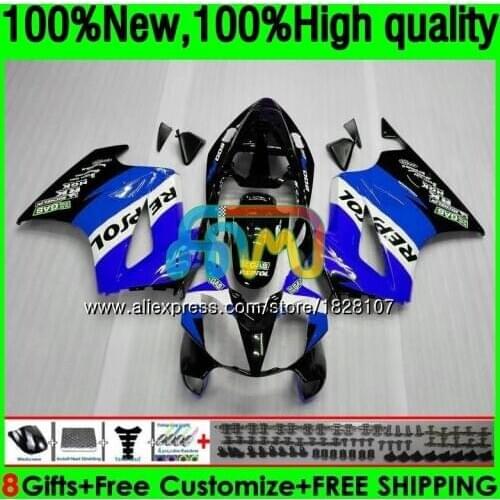 Interceptor For HONDA VFR800RR VFR800 RR 02 08 09 10 11 12 152BS.77 VFR 800RR Repsol blue 2002 2008 2009 2010 2011 2012 Fairing