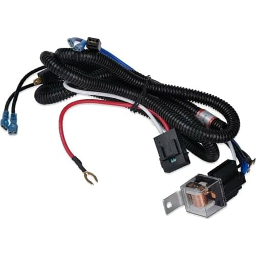 Durable Horn Wiring Harness Relay Kit, for Most Car Vehical Grille Mount Blast Tone Horns Copper Wire