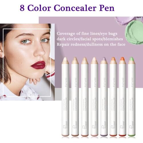 Professional 8 colors Make Up Waterproof Foundation Base Contour Makeup Face Concealer Pencil Eye Brow TSLM1